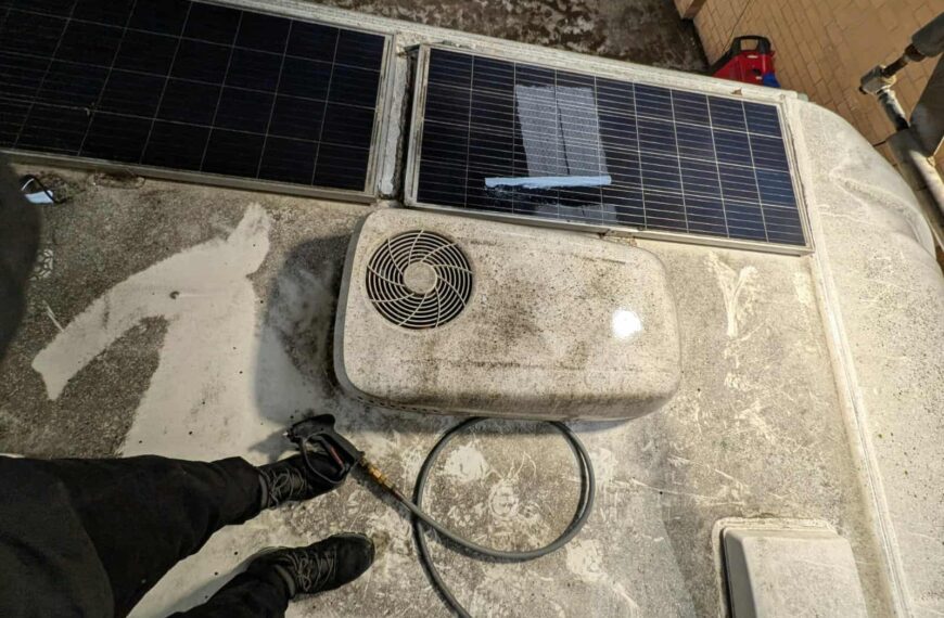 Caravan Roof Cleaning