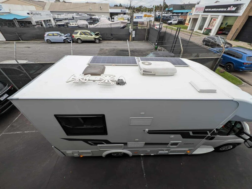 Full Caravan Wash and Detailing