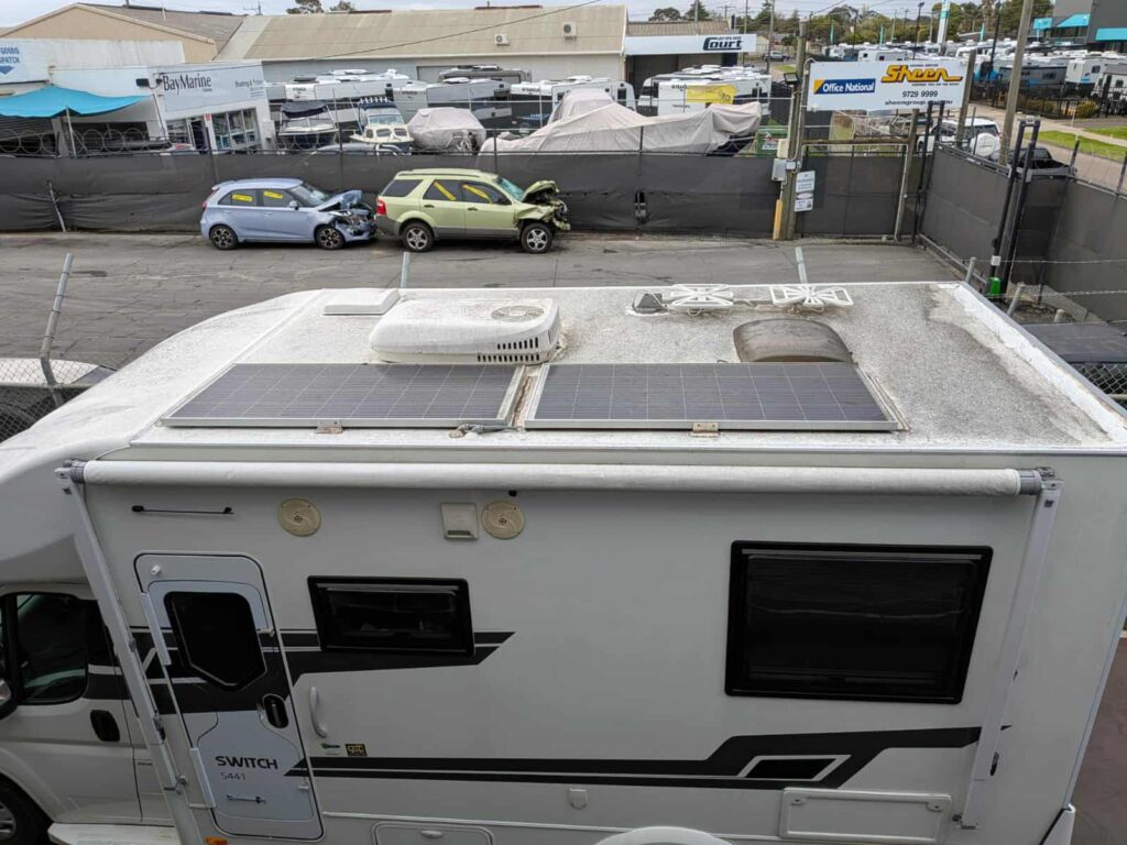 Full Caravan Wash and Detailing